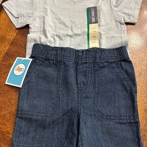 Boys T- shirt and shorts